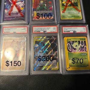 Pokemon Trading Card Collection - Black, Yellow, Green